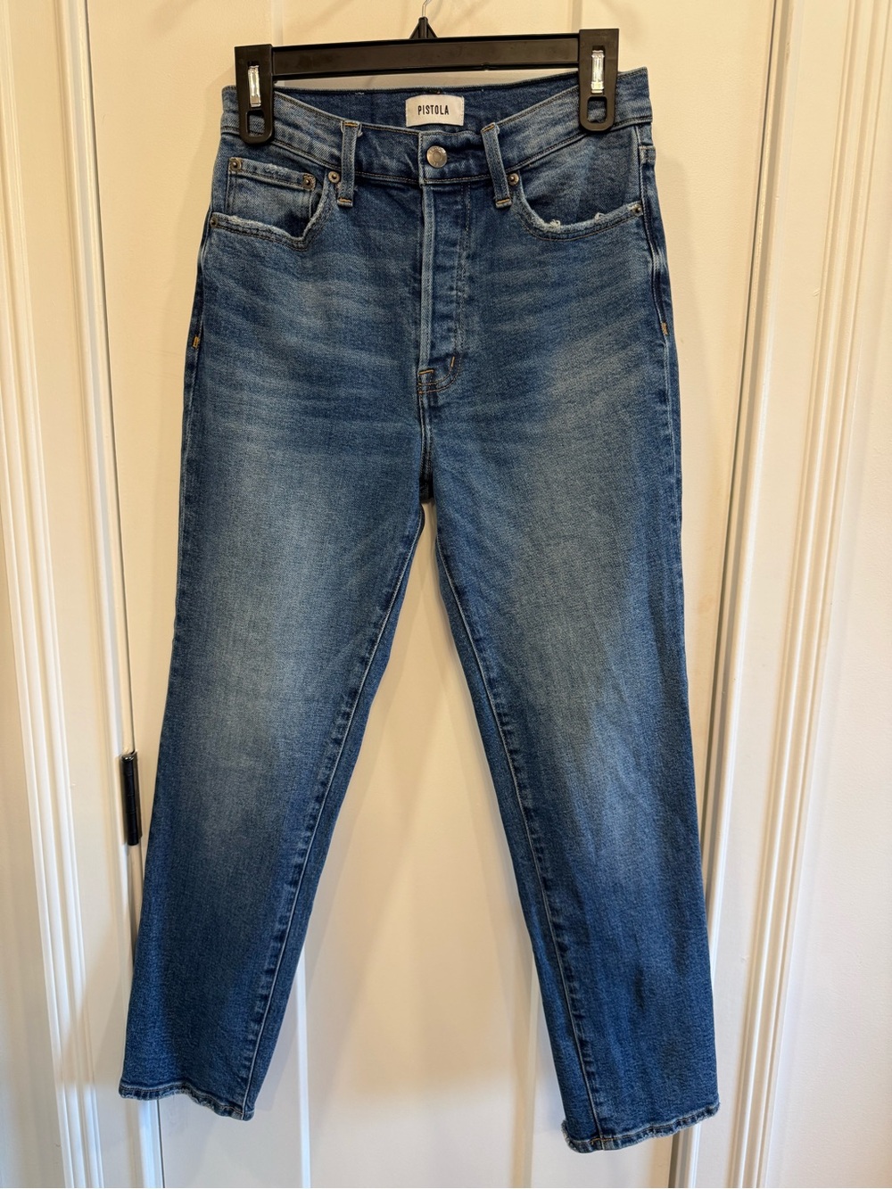 Pistola High-Rise Straight Jeans